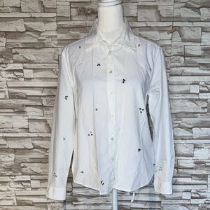 LOFT Petite Small Rhinestones Blouse